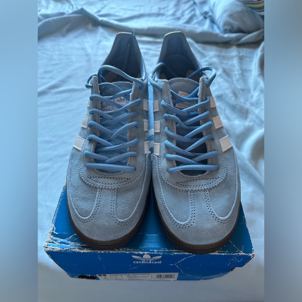 Adidas Handball Spezial Light Blue/White/Gum - US Men’s 9